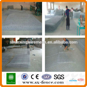 Pvc coated gabion box